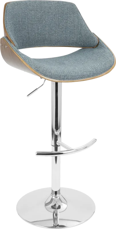 Fabrizzi Blue Barstool