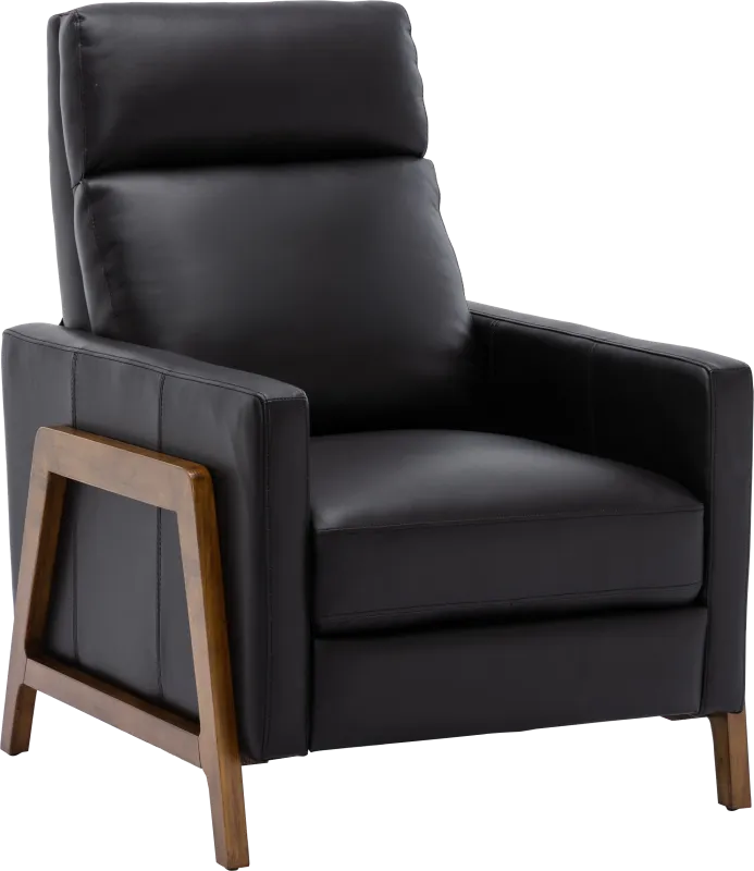 Doyers II Black Push Back Recliner
