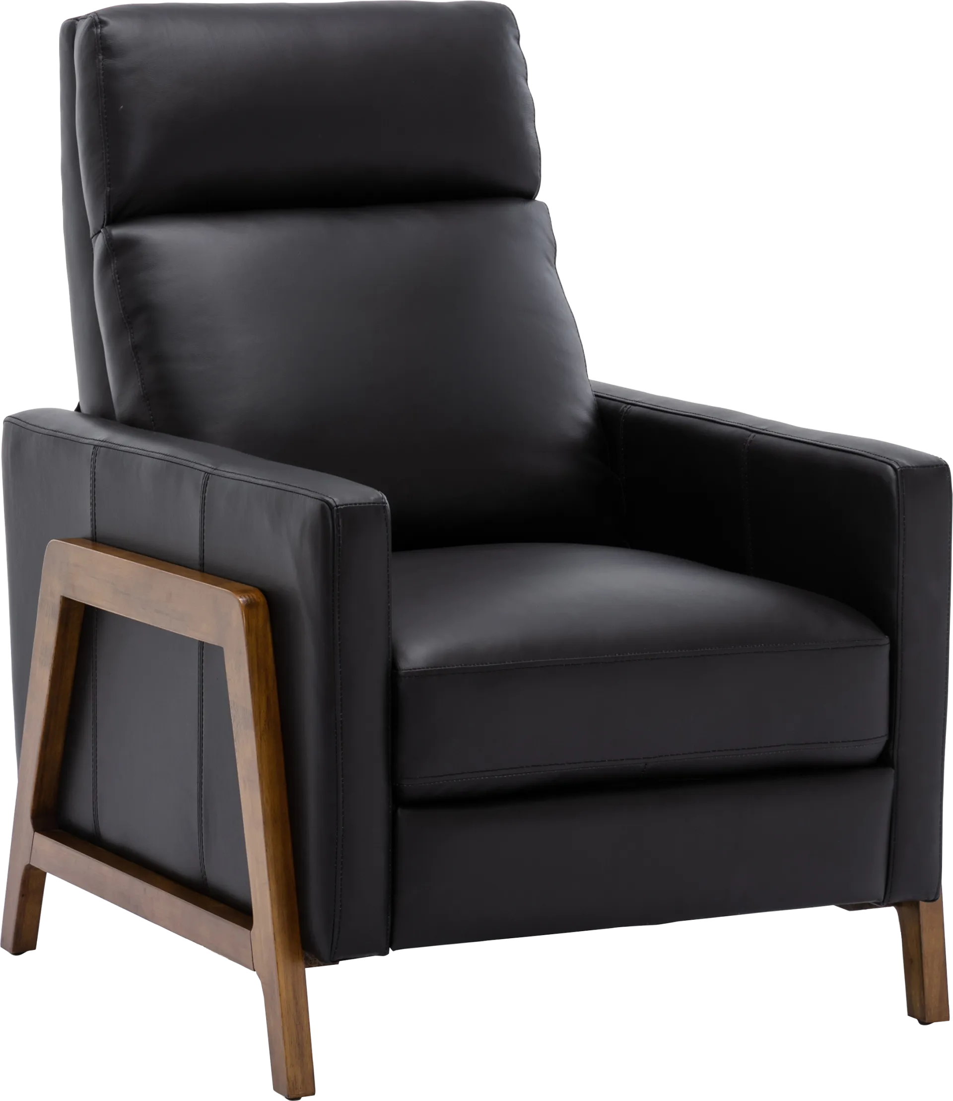 Doyers II Black Push Back Recliner - Image 1