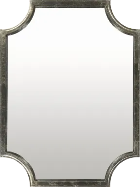 Emmer Silver Mirror