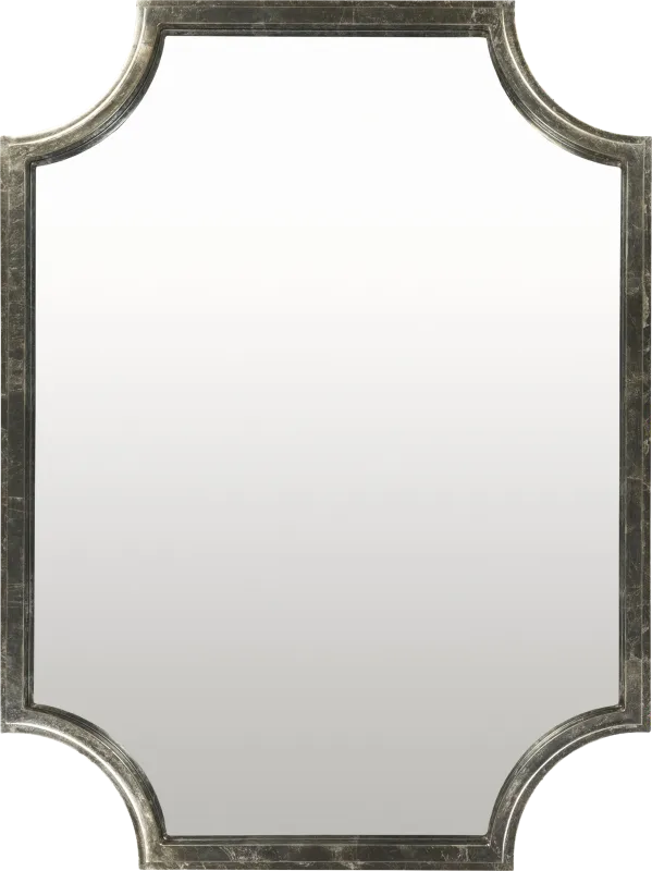 Emmer Silver Mirror