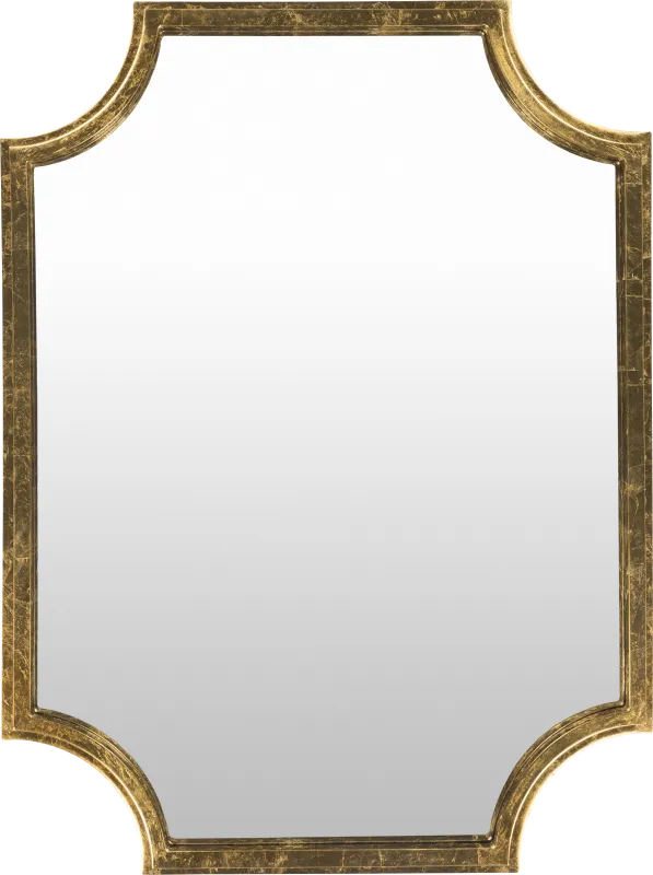 Emmer Gold Mirror