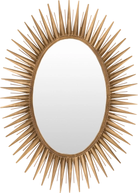 Paulyn Gold Mirror