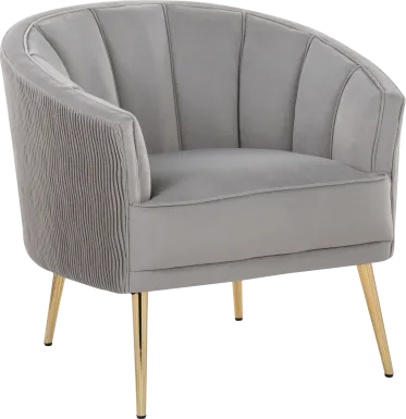 Tondee Silver Accent Chair