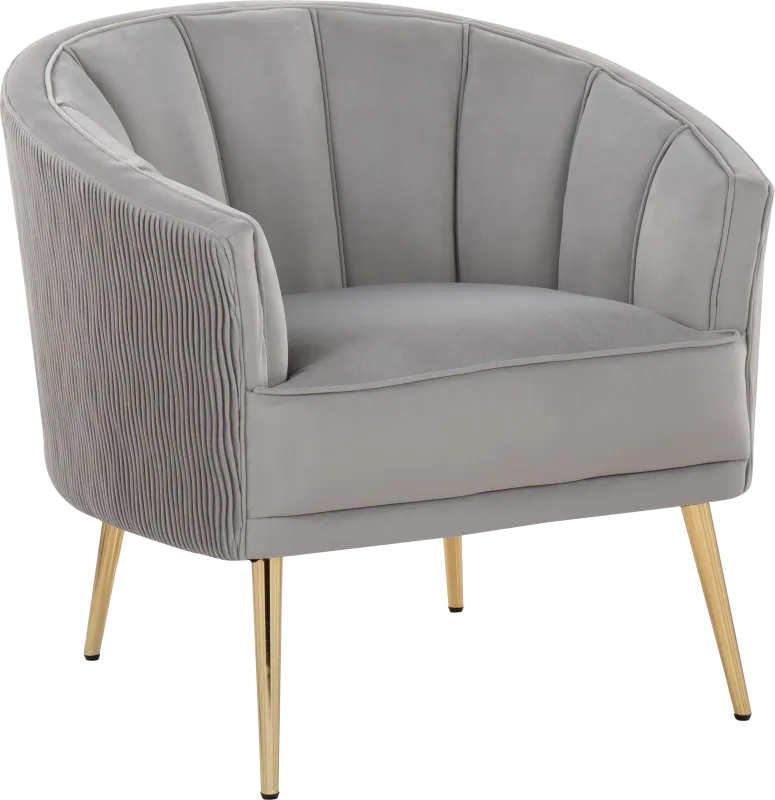 Tondee Silver Accent Chair