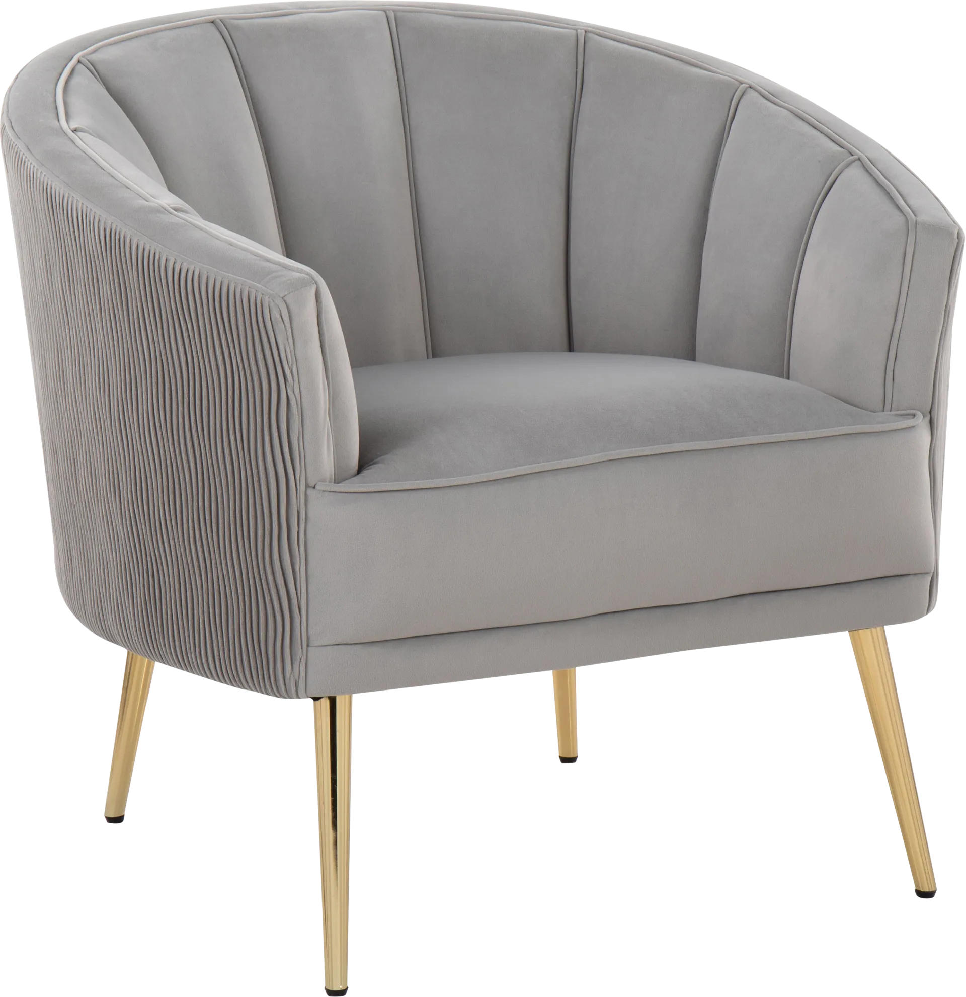 Tondee Silver Accent Chair - Image 1
