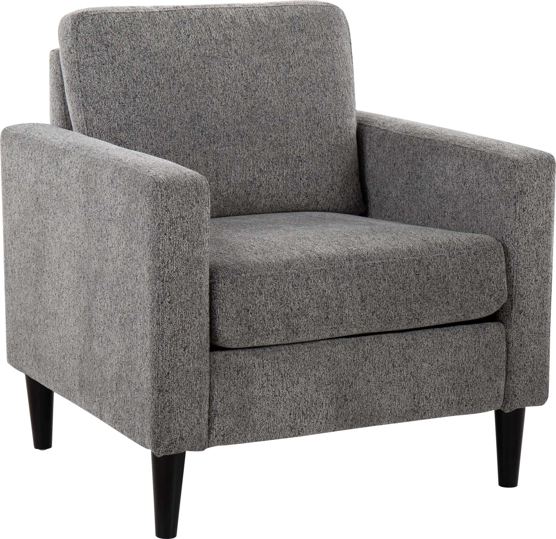 Whispering Oaks Gray Accent Chair - Image 1
