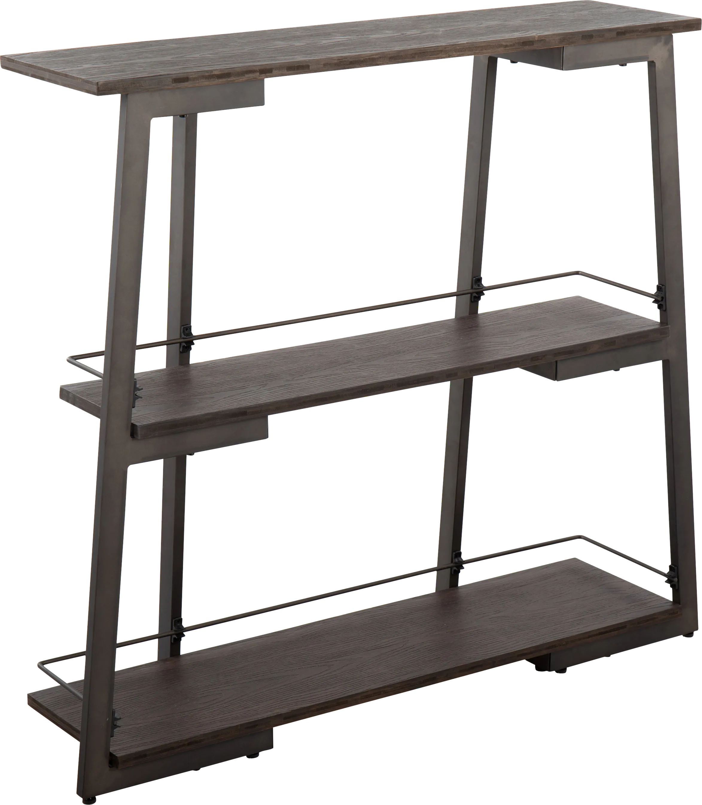 Helmken Espresso Bookcase - Thumbnail - Image 1