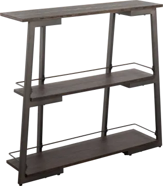 Helmken Espresso Bookcase