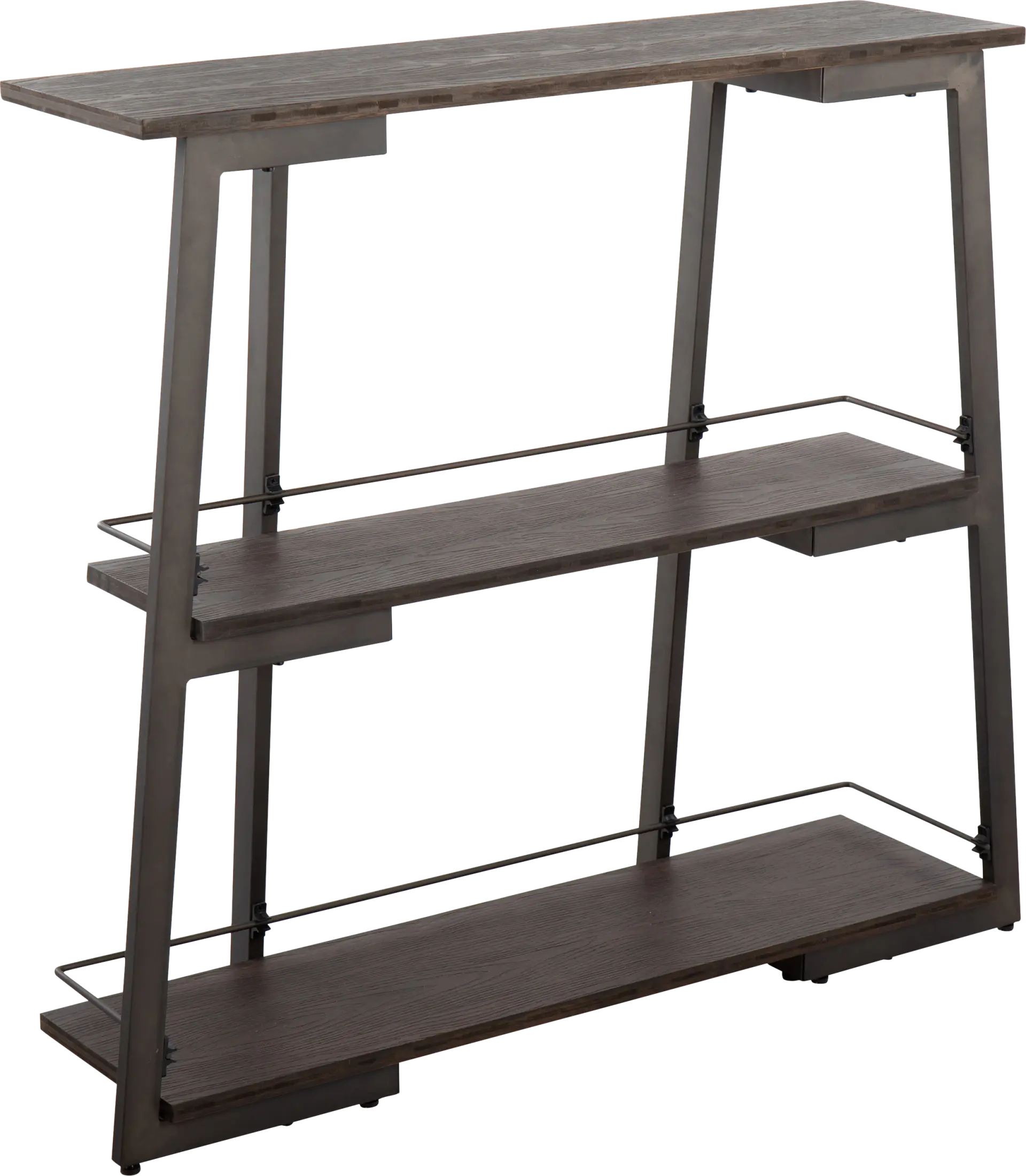 Helmken Espresso Bookcase