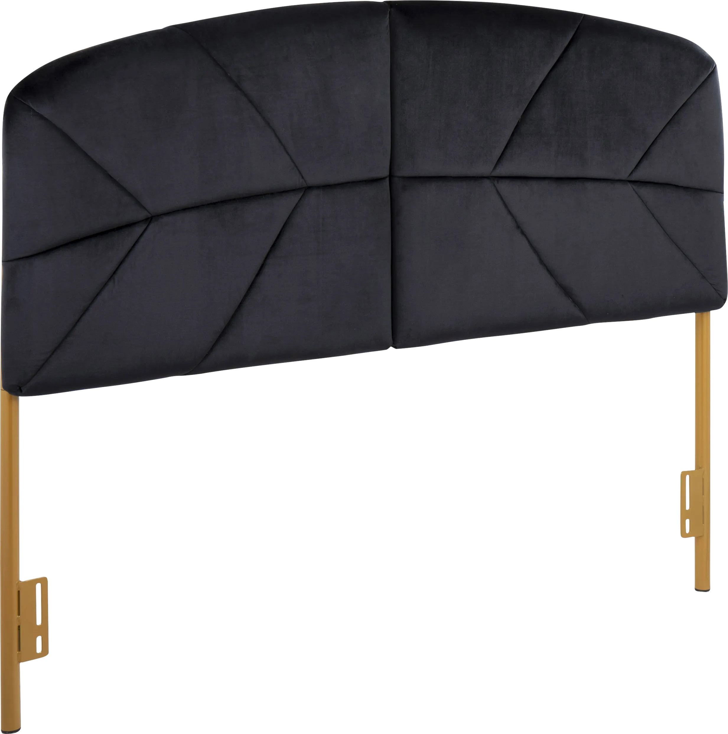 Blache Black Queen Headboard