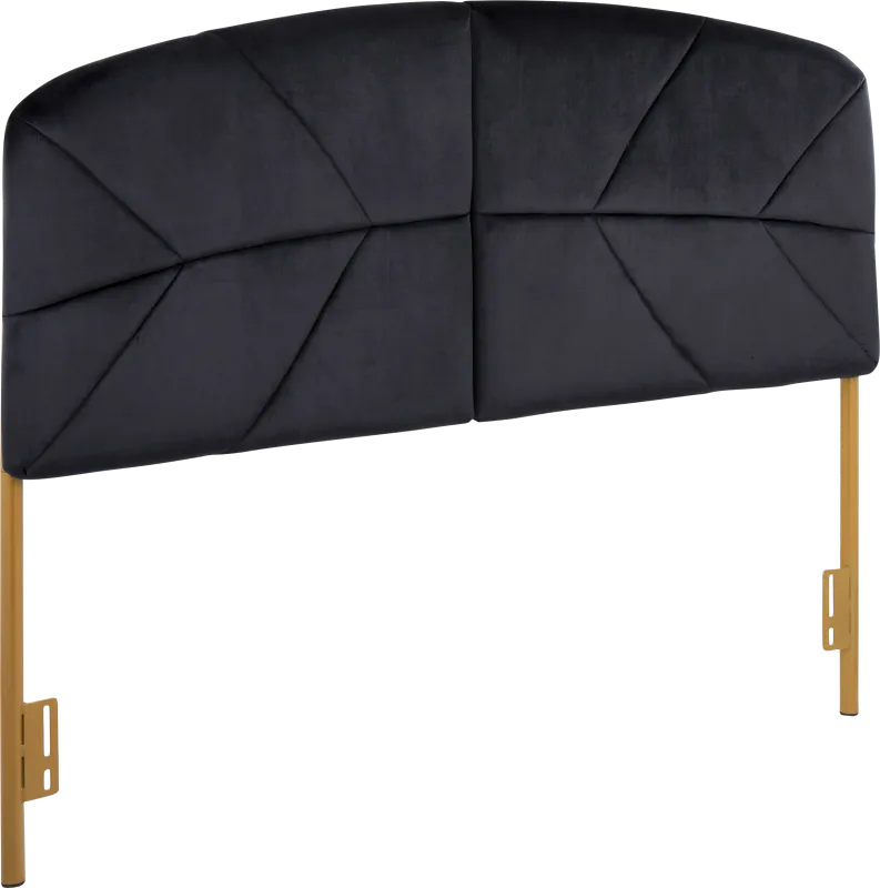 Blache Black Queen Headboard