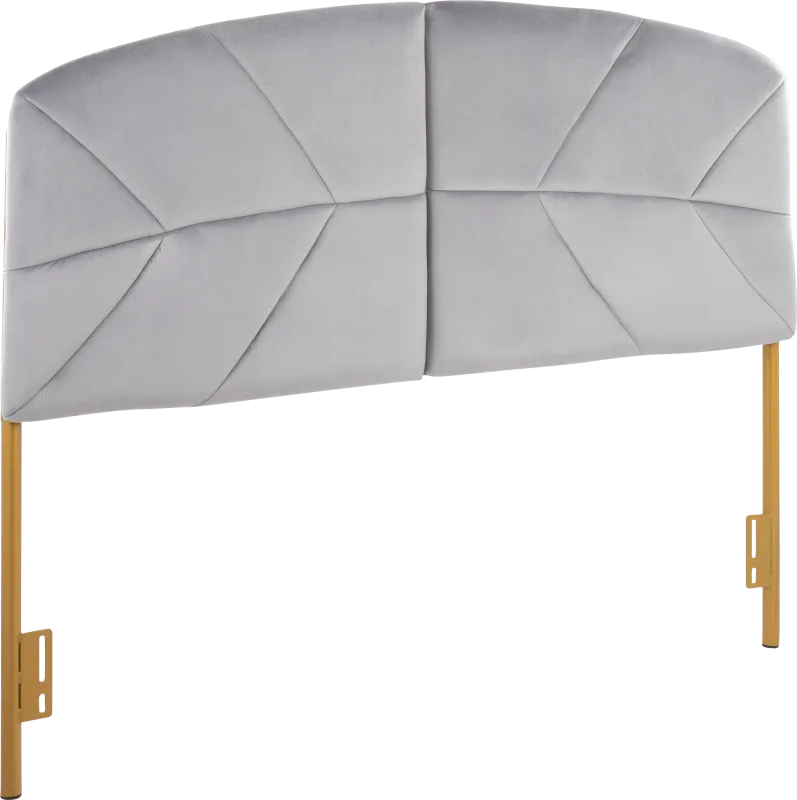 Blache Gray Queen Headboard