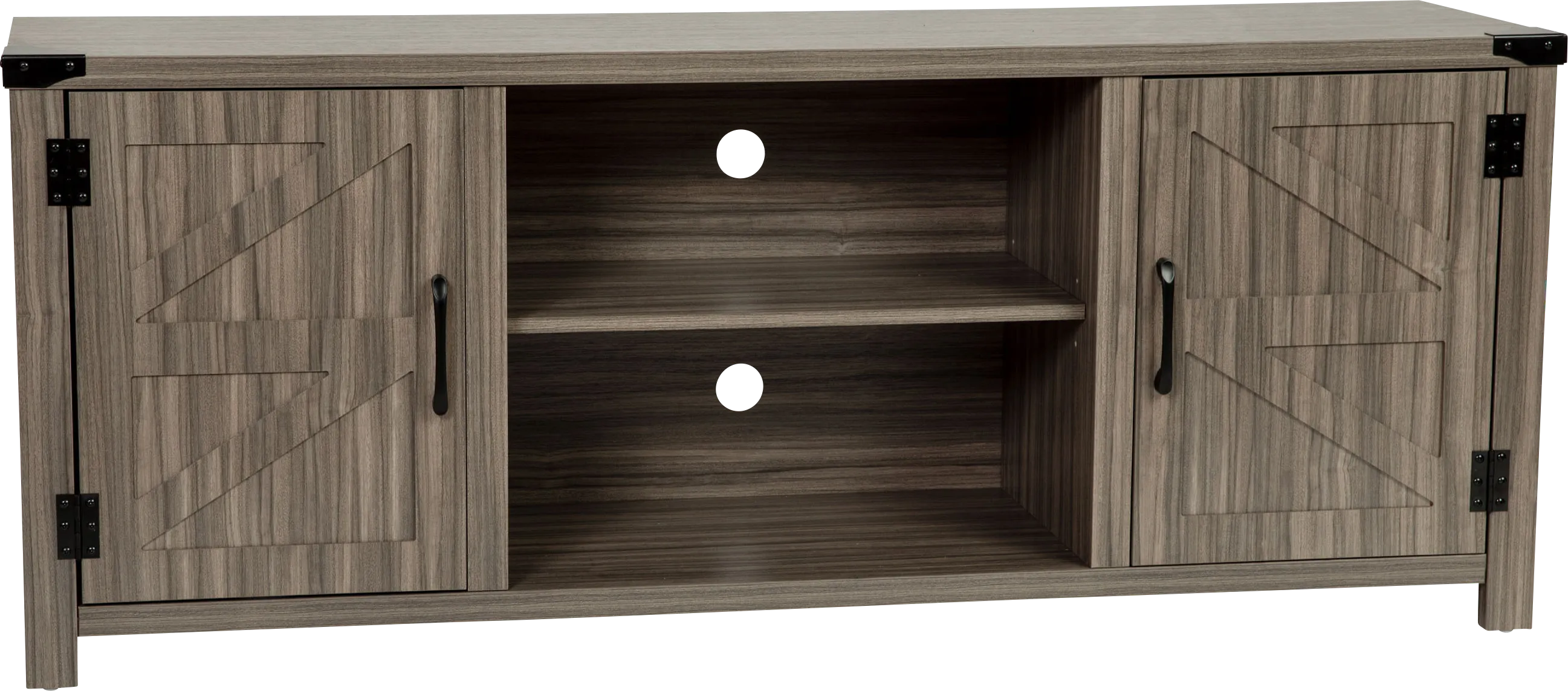 Rithera Gray 59 TV Console - Thumbnail - Image 1