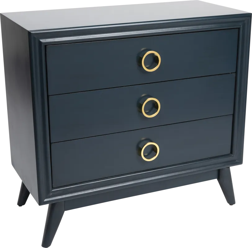 Lylaraine Blue Accent Cabinet