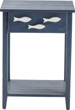 Nuello Blue Accent Table