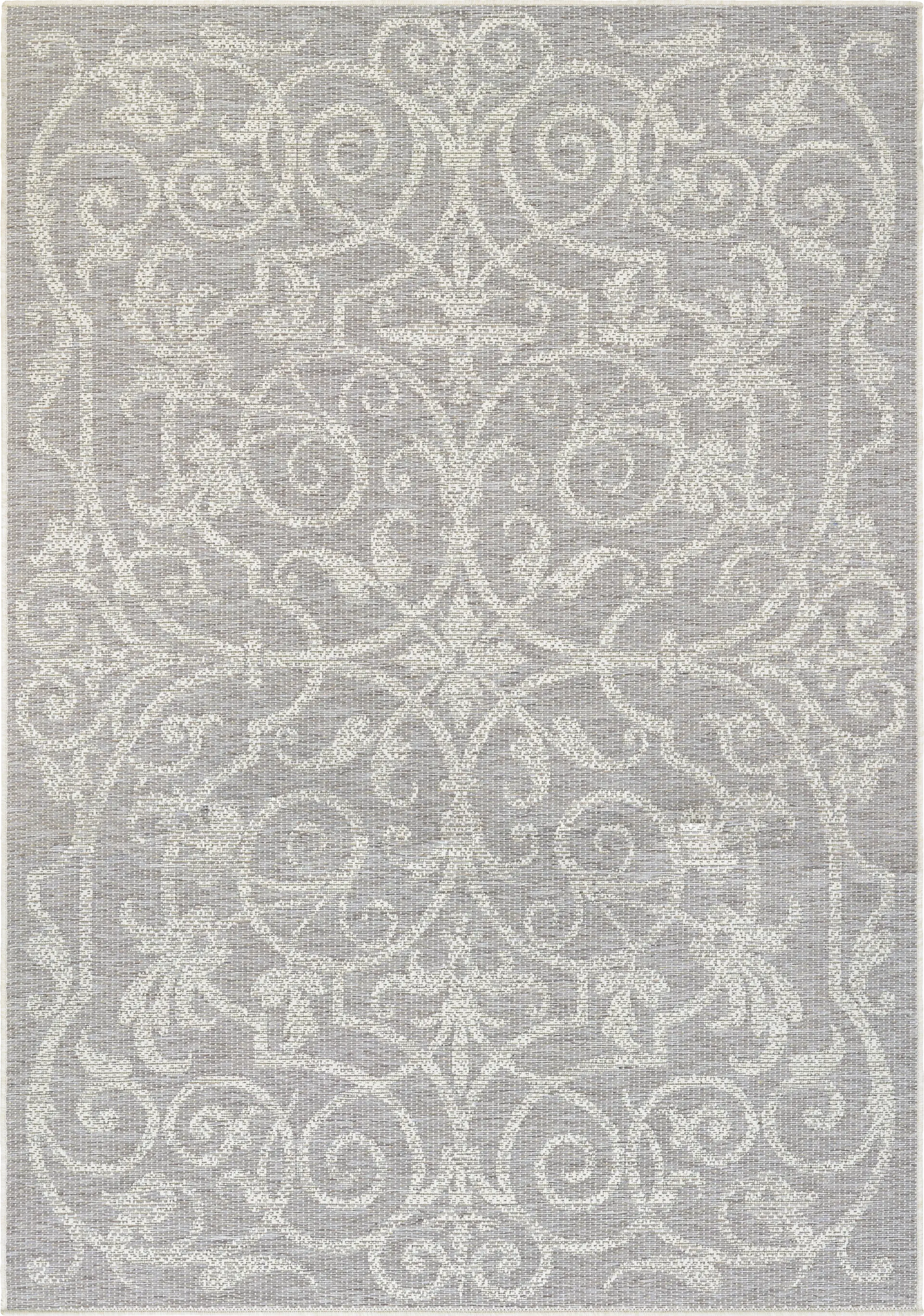 Toulon Brown 5'3 x 7'6 Indoor/Outdoor Rug