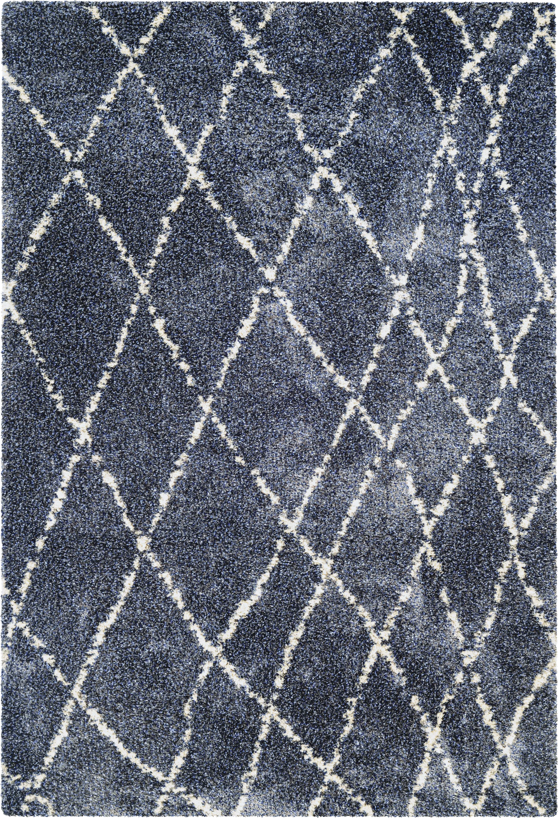 Celek Blue 3'11 x 5'6 Rug - Image 1