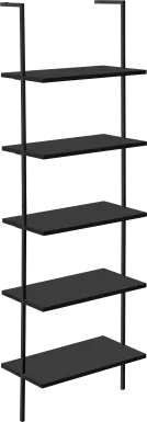 Winbrow Black Bookcase