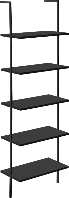 Winbrow Black Bookcase
