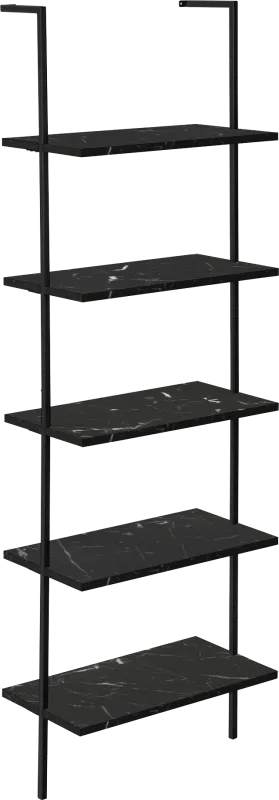 Winbrow Black Marble Bookcase