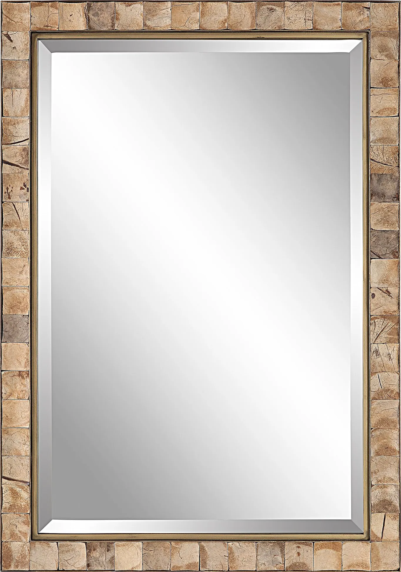 Romelie Gold Mirror - Image 1
