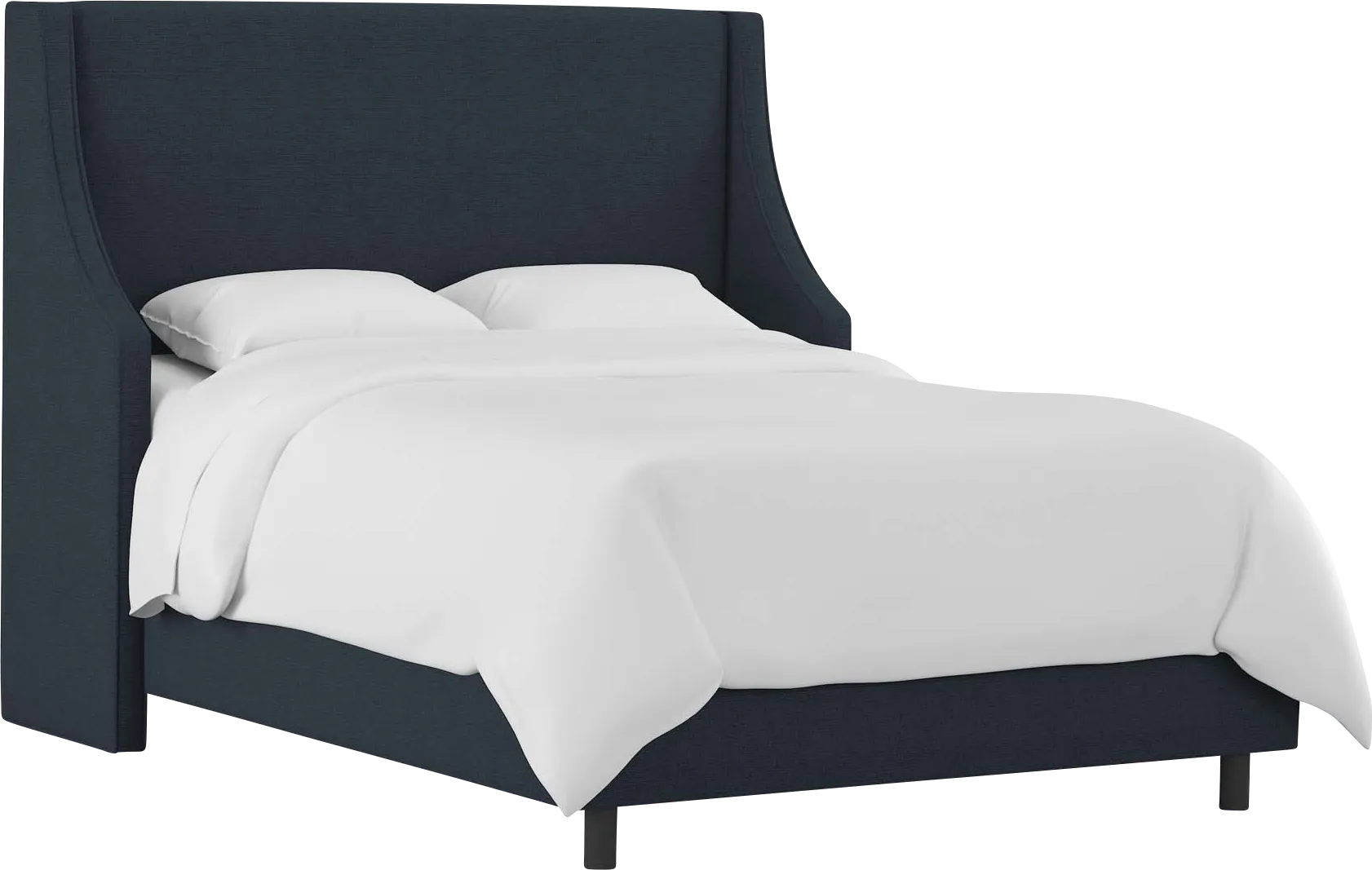 Allyena Navy Full Bed - Thumbnail - Image 1