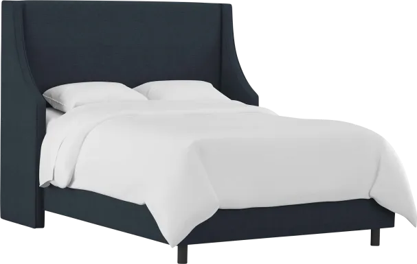 Allyena Navy Queen Bed