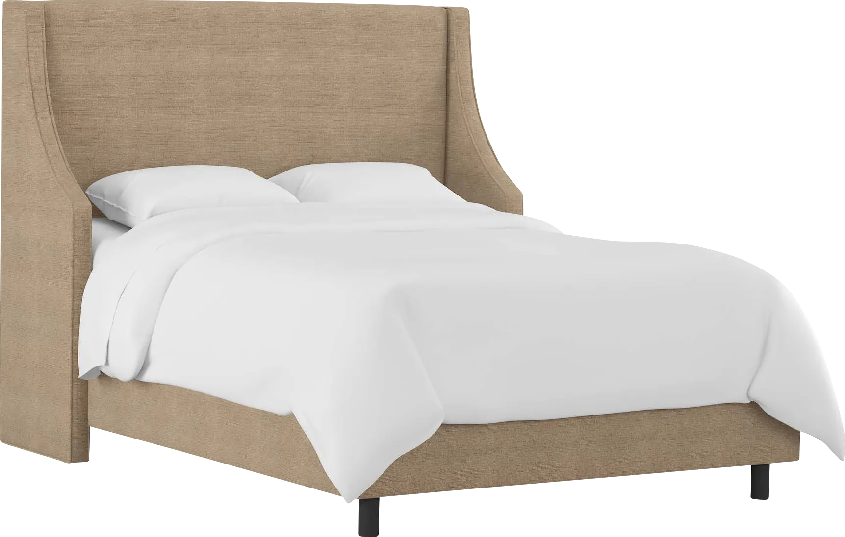 Allyena Sand Queen Bed - Image 1