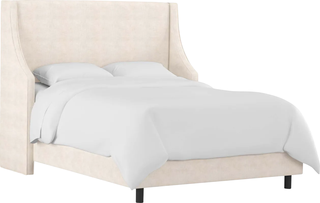 Allyena Cream Queen Bed