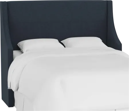 Allyena Navy King Headboard