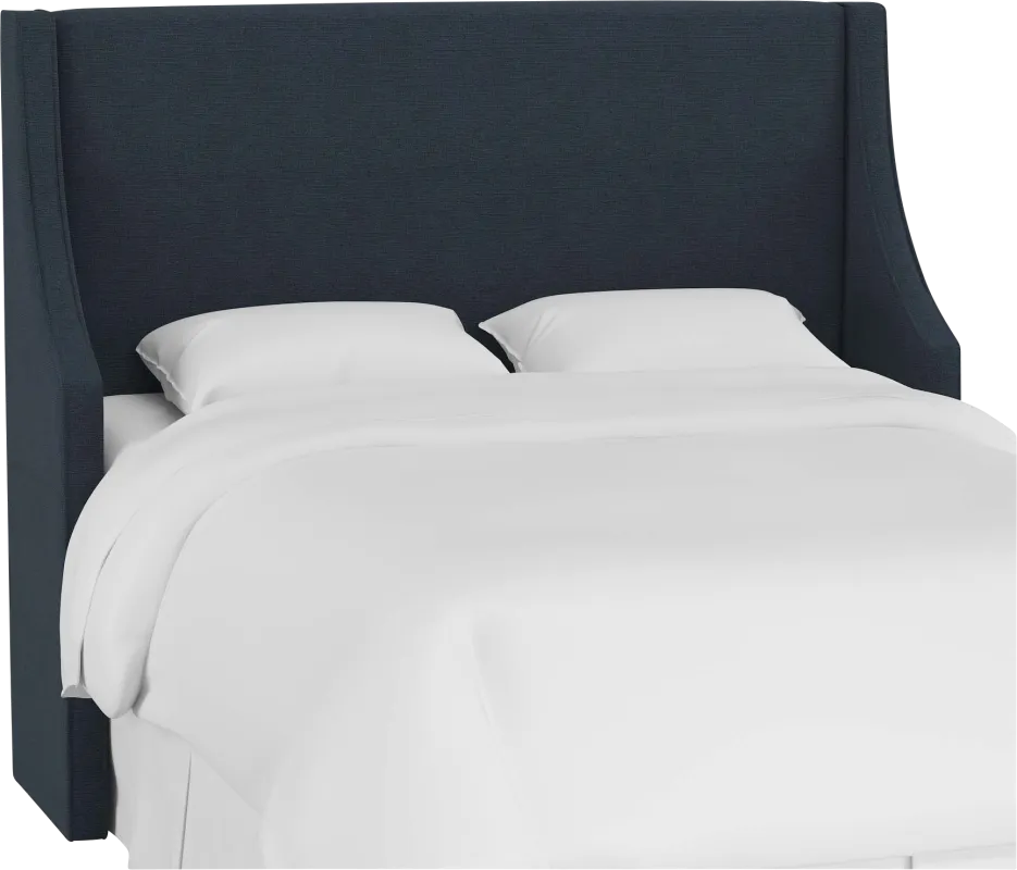 Allyena Navy Twin Headboard