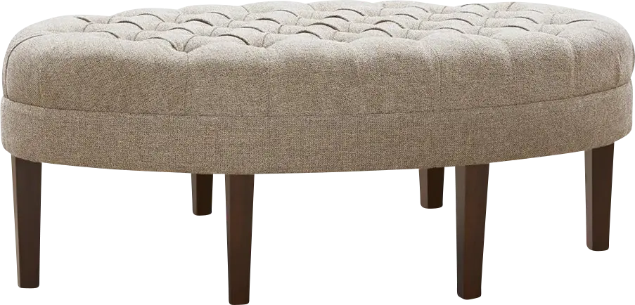 Thistlecroft Linen Ottoman