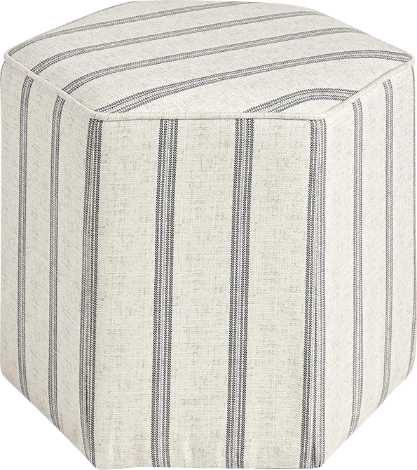 Stonefir Natural Ottoman - Image 1
