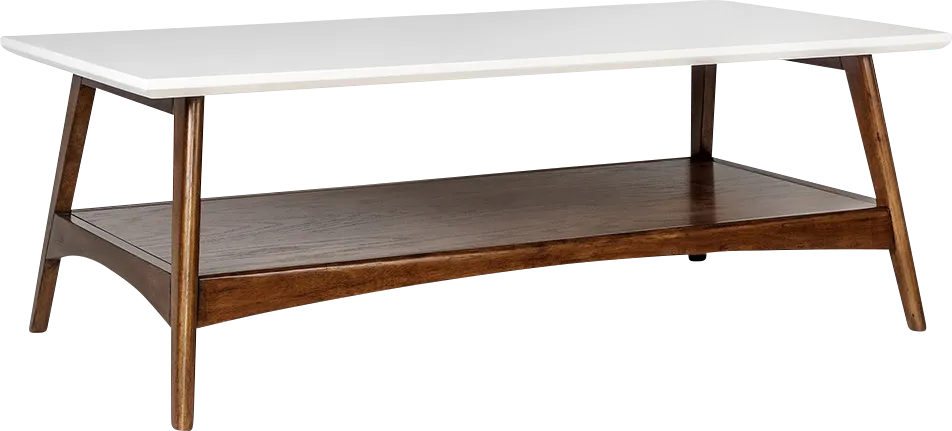 Westella Pecan Cocktail Table - Image 1