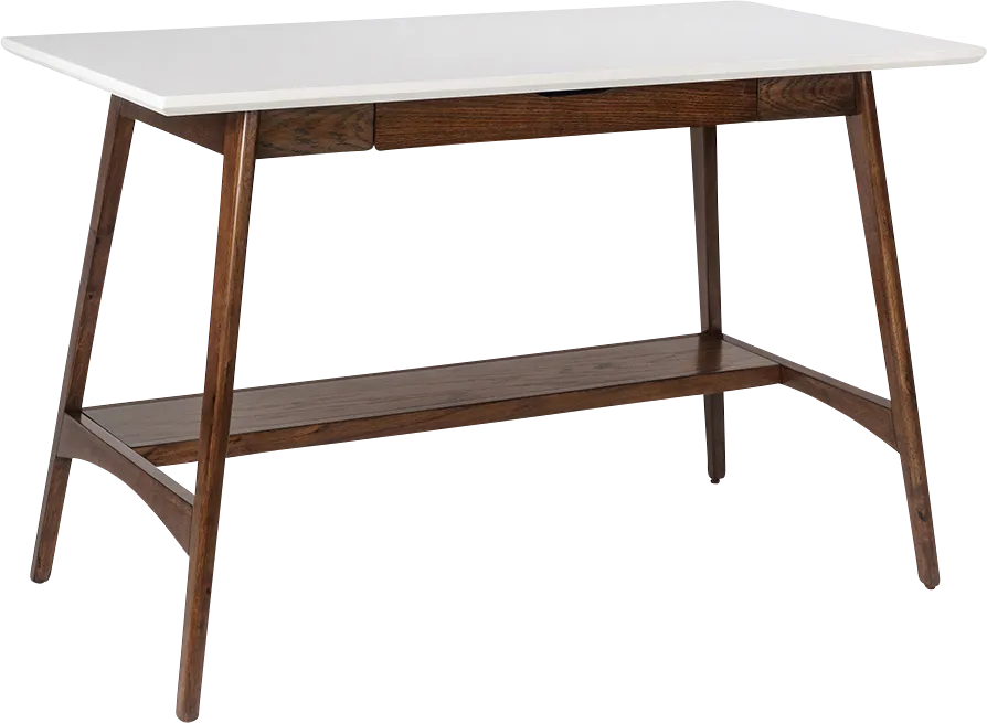 Westella White Desk - Thumbnail - Image 1