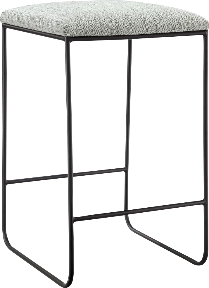 Tattenhol Gray Counter Height Stool - Image 1