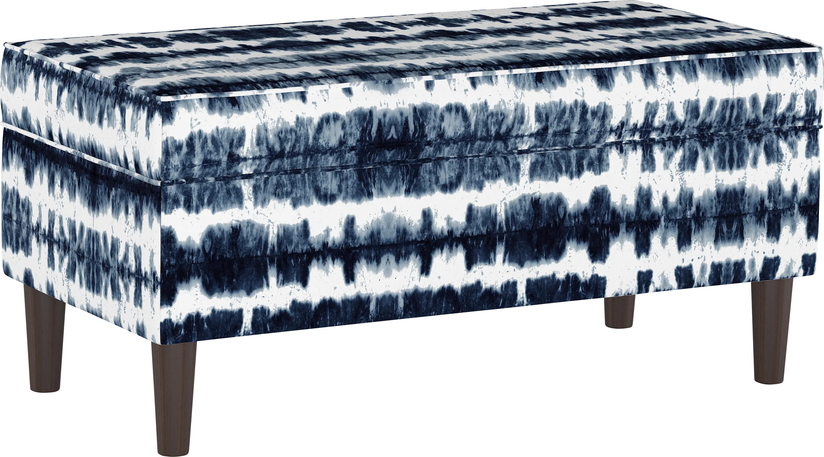 Ralson II Navy Storage Bench - Thumbnail - Image 1