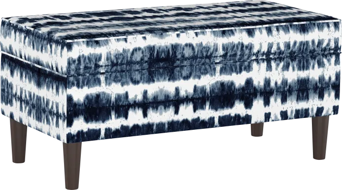 Ralson II Navy Storage Bench