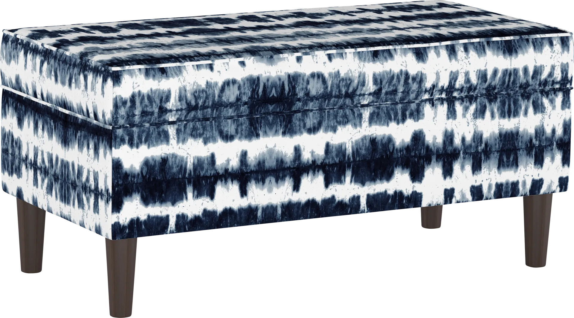 Ralson II Navy Storage Bench - Image 1