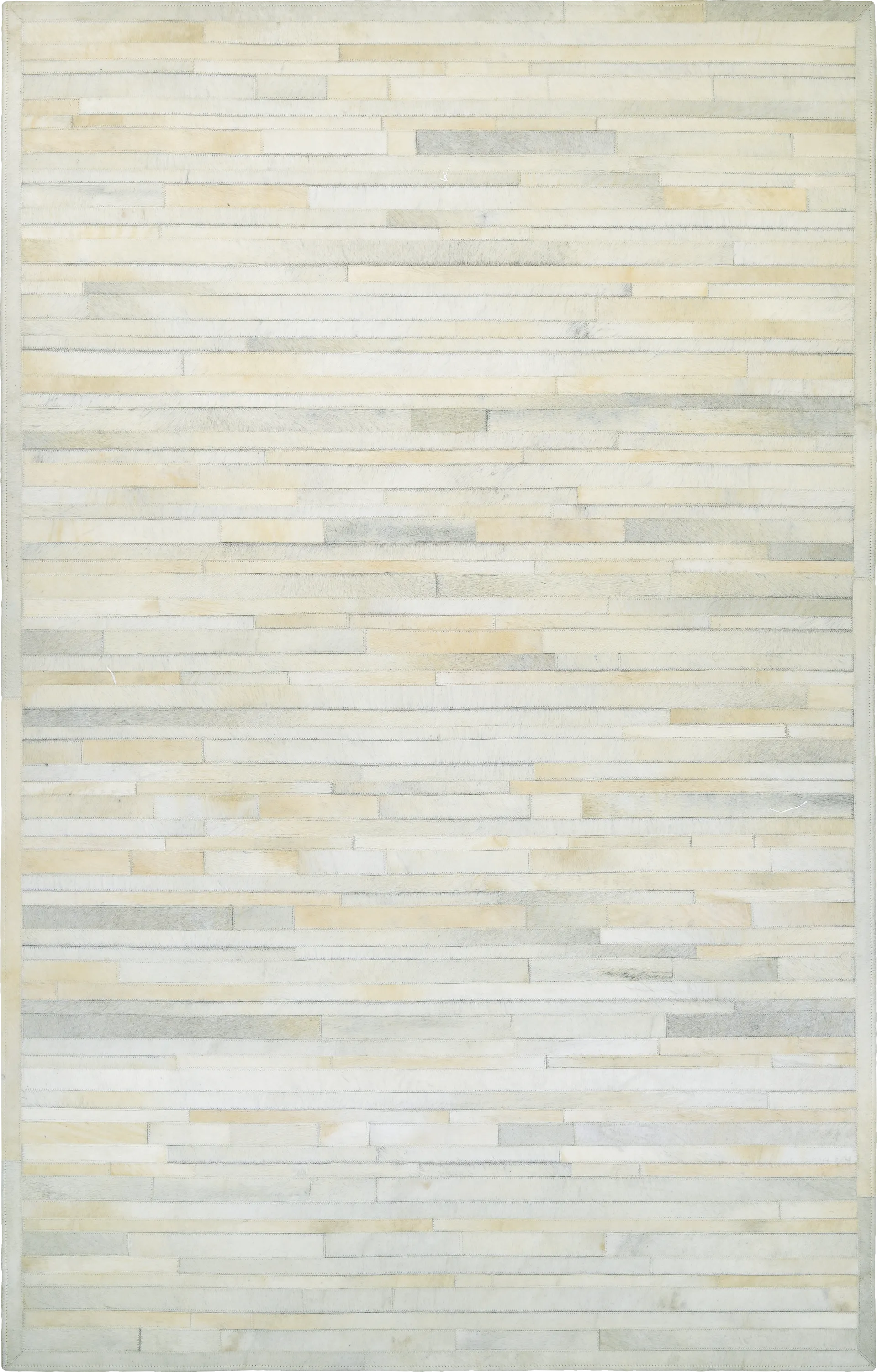 Plank Ivory 5'6 x 8' Rug - Image 1