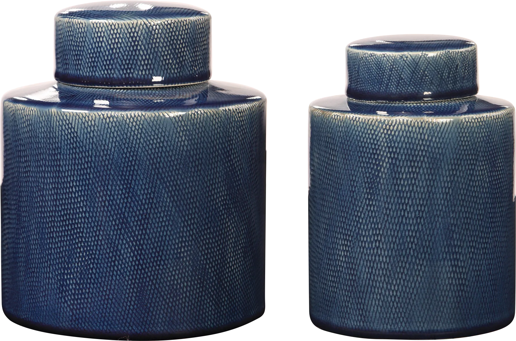 Airad Blue Container, Set of 2 - Image 1