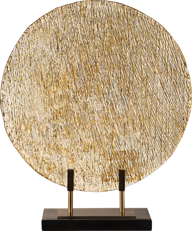 Esais Gold Decorative Plate