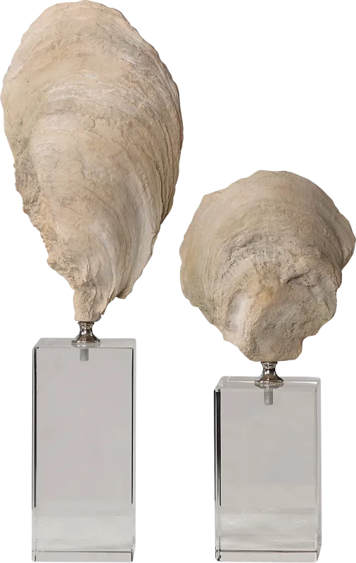 Hadile Ivory Sculpture, Set of 2