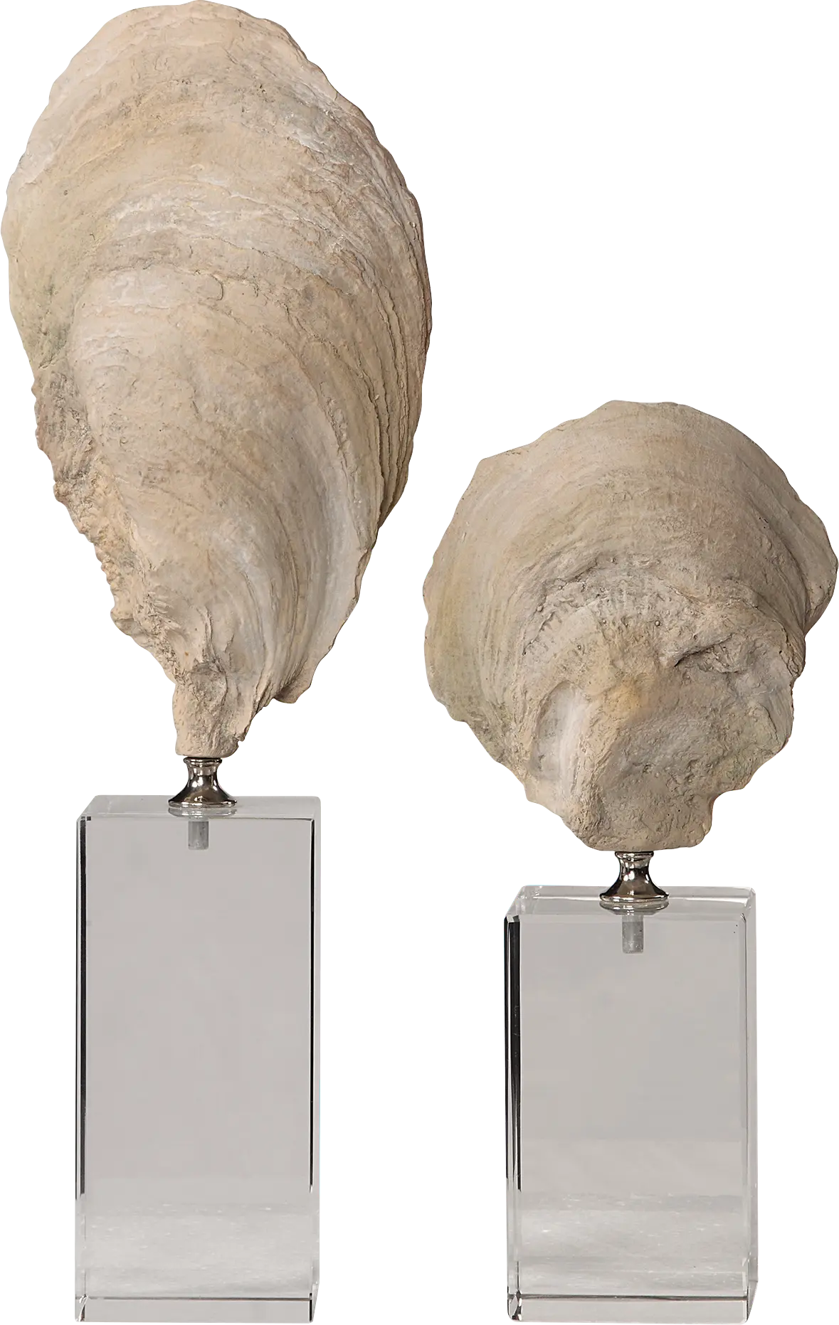 Hadile Ivory Sculpture, Set of 2