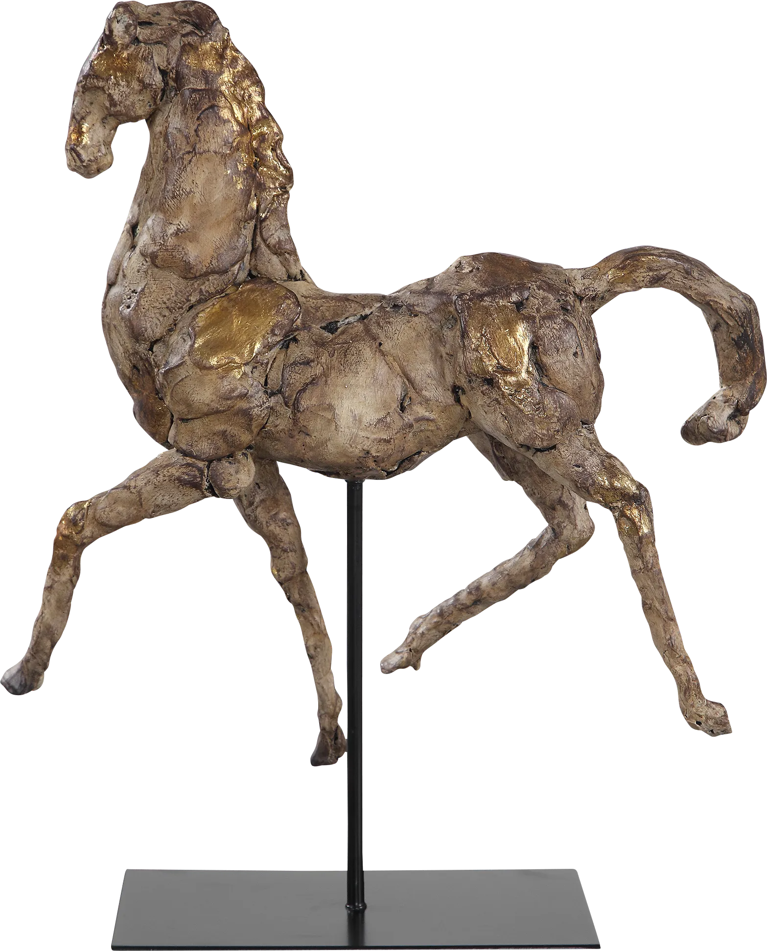 Vaccaro Gold Sculpture - Thumbnail - Image 1