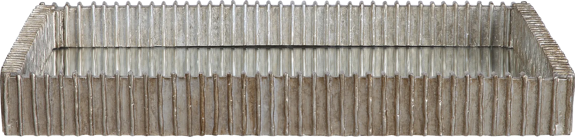 Taskin Silver Decor Tray