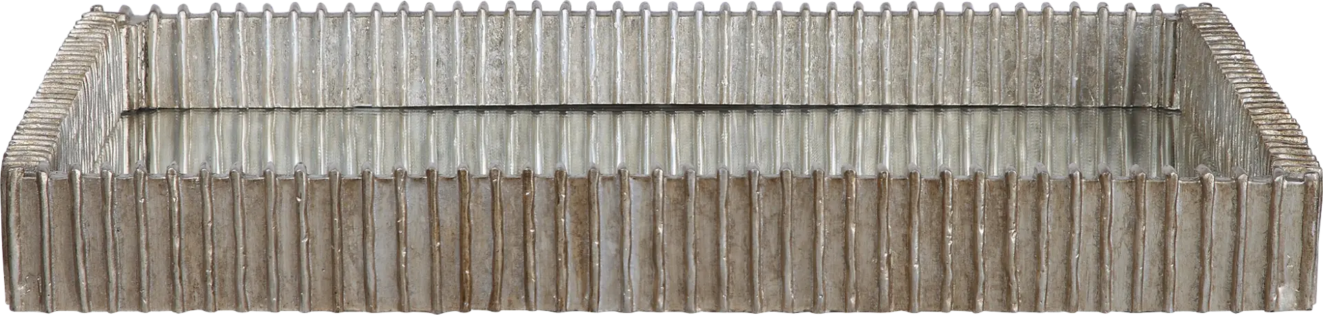 Taskin Silver Decor Tray