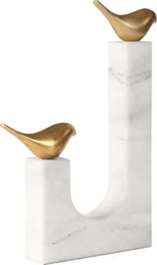 Livenia White Sculpture