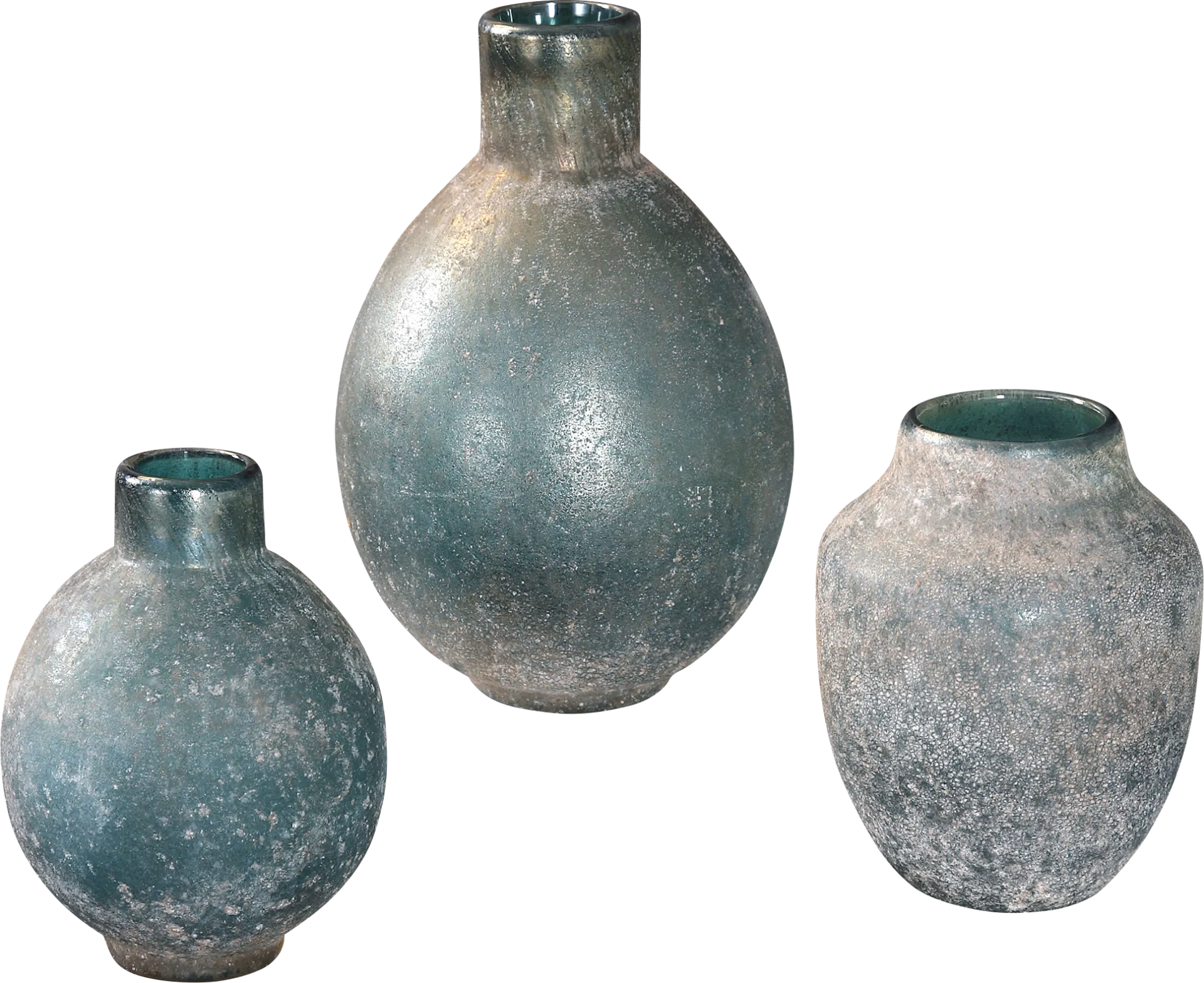 Kipley Blue Vase, Set of 3 - Image 1